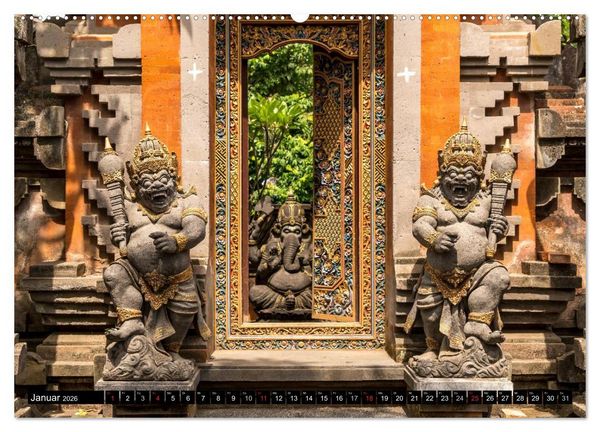 Produktbild: Ubud - Bali (hochwertiger Premium Wandkalender 2026 DIN A2 quer), Kunstdruck in Hochglanz