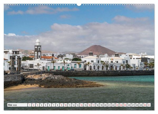 Produktbild: Kanarische Inseln - Lanzarote (hochwertiger Premium Wandkalender 2026 DIN A2 quer), Kunstdruck in Hochglanz