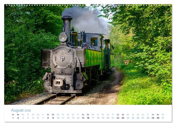 Produktbild: Steyrtalbahn (hochwertiger Premium Wandkalender 2026 DIN A2 quer), Kunstdruck in Hochglanz