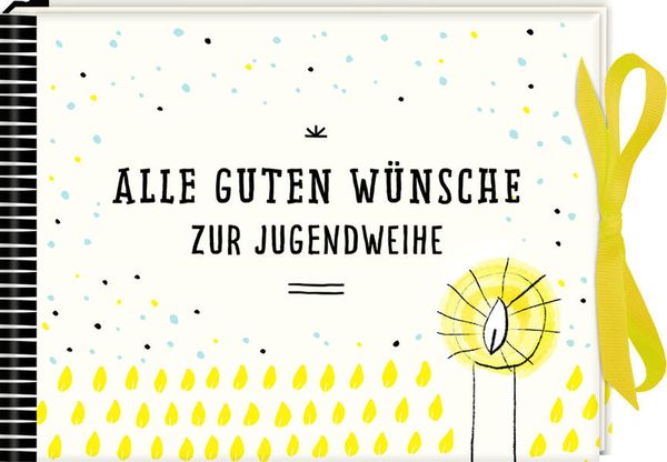 Produktbild: Wunscherf&uuml;ller-Geschenkbuch - Alle guten W&uuml;nsche zur Jugendweihe
