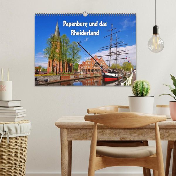 Produktbild: Papenburg und das Rheiderland (Wandkalender 2026 DIN A3 quer), CALVENDO Monatskalender