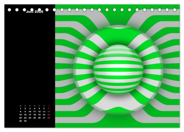 Produktbild: Eine runde Sache (Tischkalender 2026 DIN A5 quer), CALVENDO Monatskalender