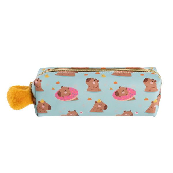 Produktbild: Idena Schlamper Capybara blau 205x60x70mm Verschluss mit Pompom