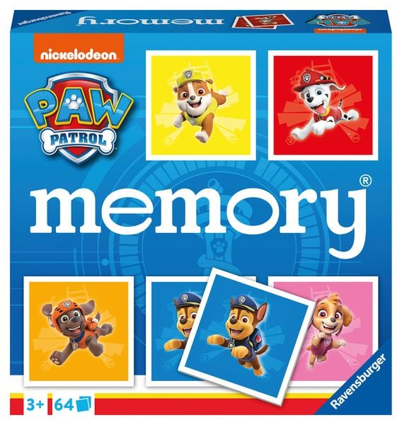 Produktbild: memory&reg; Paw Patrol - Kinderspiel ab 3 Jahre