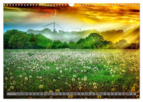 Produktbild: Friesland, verzauberte Landschaft an der Nordsee (Wandkalender 2026 DIN A3 quer), CALVENDO Monatskalender