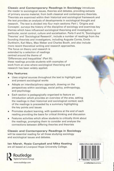 Produktbild: Classic and Contemporary Readings in Sociology