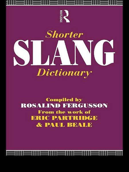 Produktbild: Shorter Slang Dictionary