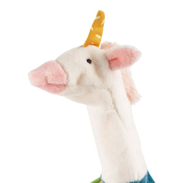 Produktbild: Sigikid 43503 - Fingerpuppen Handschuh Drache/Einhorn/Prinzessin/Turm, Einheitsgr&ouml;&szlig;e