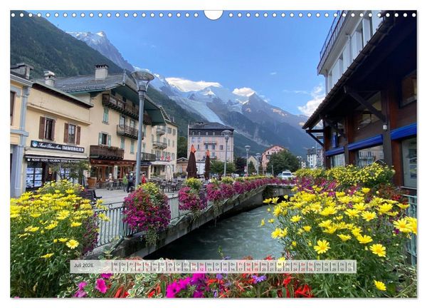 Produktbild: Alpenauszeit - Traumhafte Bergmomente am Wasser (Wandkalender 2026 DIN A3 quer), CALVENDO Monatskalender