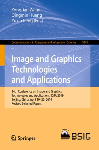 Produktbild: Image and Graphics Technologies and Applications