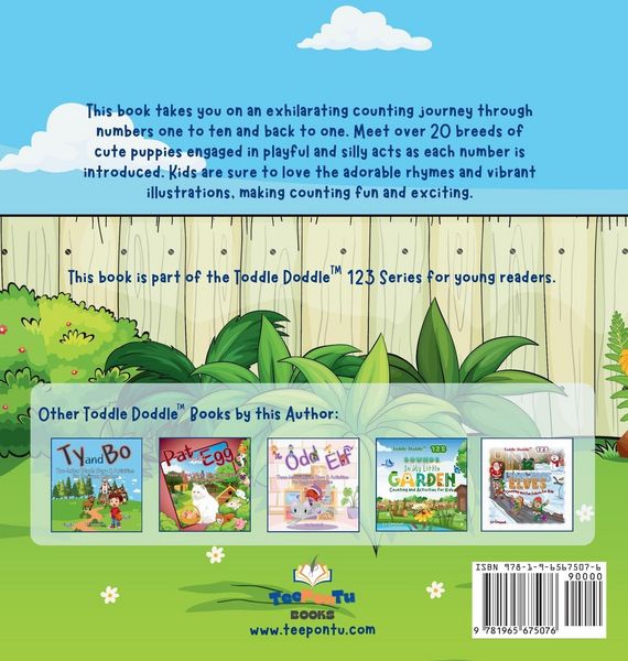 Produktbild: Toddle Doddle 123 - Ten Cute Puppies