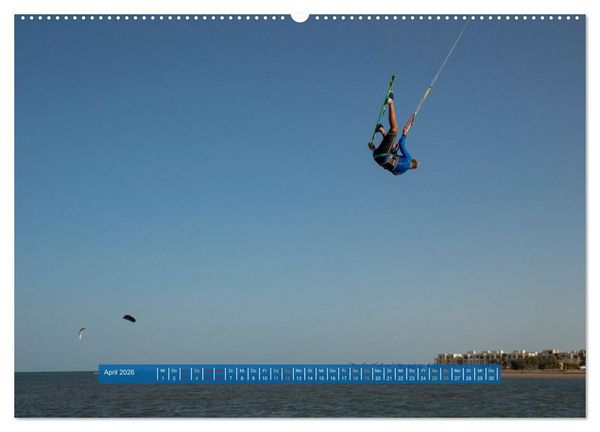 Produktbild: Kite Boarding El Gouna (Wandkalender 2026 DIN A2 quer), CALVENDO Monatskalender