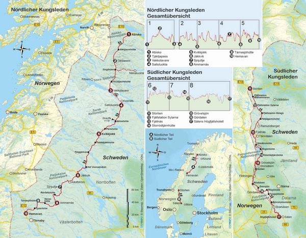 Produktbild: Schweden: Kungsleden