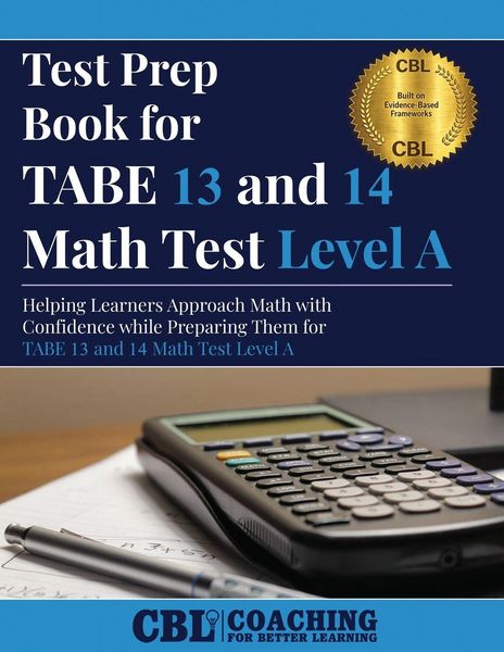 Produktbild: Test Prep Book For TABE 13 and 14 Math Test Level A