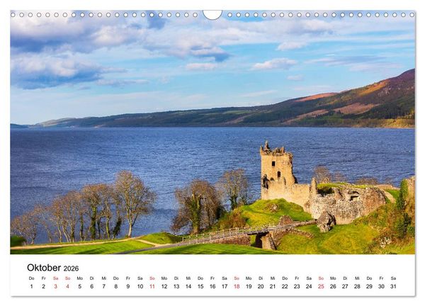 Produktbild: North Coast 500 - Schottlands Traumstra&szlig;e (Wandkalender 2026 DIN A3 quer), CALVENDO Monatskalender