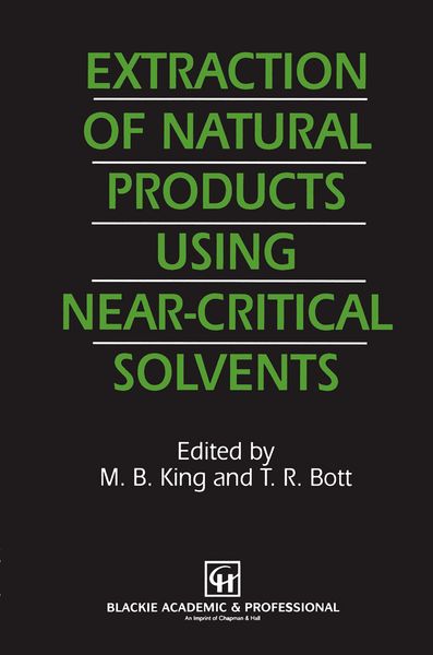 Produktbild: Extraction of Natural Products Using Near-Critical Solvents