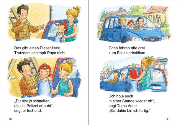 Produktbild: 7-Minuten-Geschichten zum Lesenlernen - Polizei und Feuerwehr im Einsatz