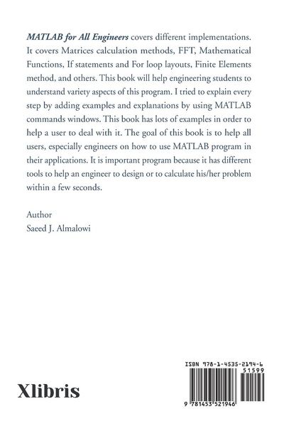 Produktbild: Matlab for All Engineers