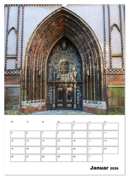 Produktbild: Bezauberndes Stralsund (hochwertiger Premium Wandkalender 2026 DIN A2 hoch), Kunstdruck in Hochglanz