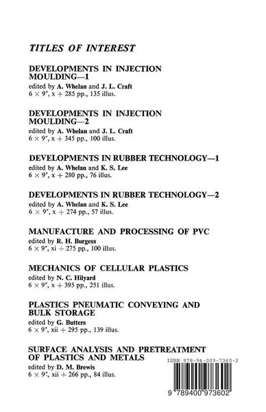 Produktbild: Injection Moulding Materials