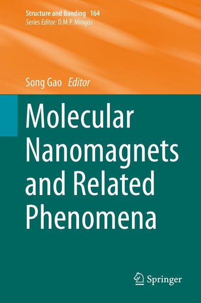 Produktbild: Molecular Nanomagnets and Related Phenomena