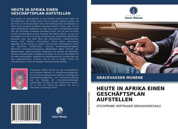 Heute in Afrika Einen Geschäftsplan Aufstellen, Taschenbuch von Gracevasser Munene, Verlag Unser Wissen, 9786202998048