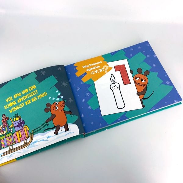 Produktbild: Die Maus &ndash; Mein Mitmach-Adventskalender