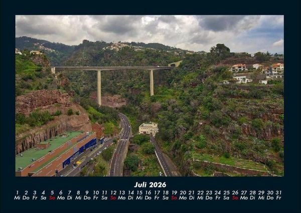 Produktbild: Landschaftskalender 2026 Fotokalender DIN A4