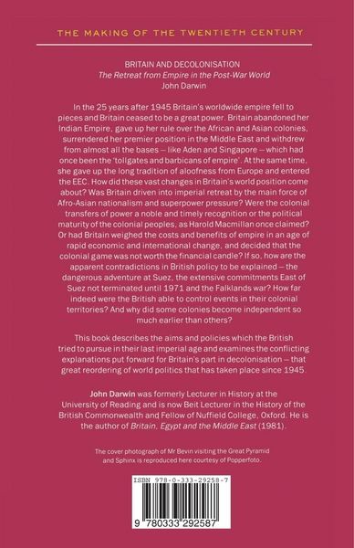 Produktbild: Britain and Decolonisation