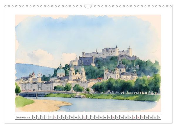 Produktbild: &Ouml;sterreich - Land mit Charme (Wandkalender 2026 DIN A3 quer), CALVENDO Monatskalender