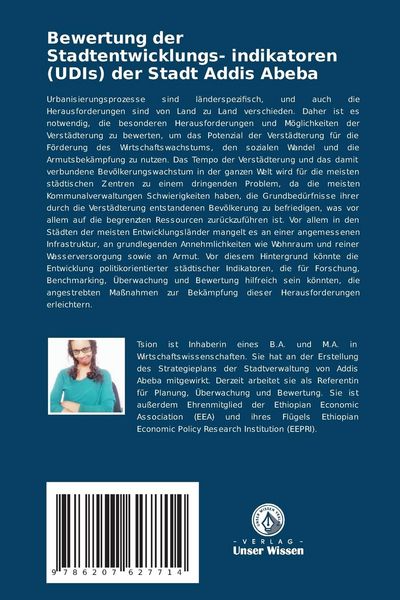 Produktbild: Bewertung der Stadtentwicklungs- indikatoren (UDIs) der Stadt Addis Abeba