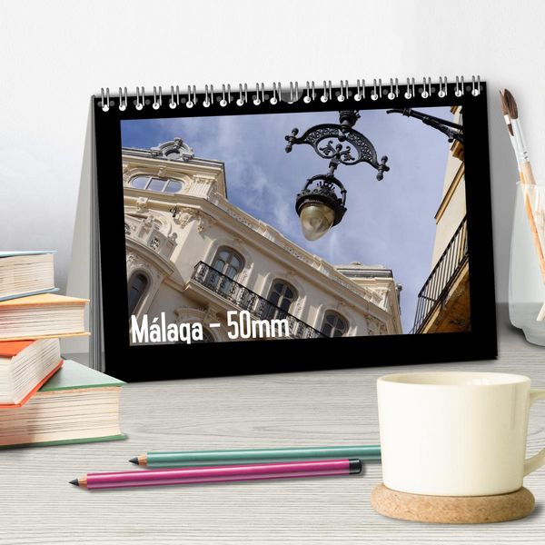 Produktbild: M&aacute;laga - 50mm (Tischkalender 2026 DIN A5 quer), CALVENDO Monatskalender