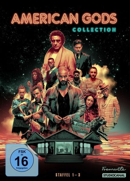 Produktbild: American Gods - Collection / Staffel 1-3 [10 BRs]