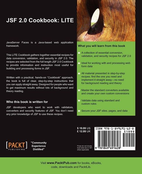 Produktbild: Jsf 2.0 Cookbook