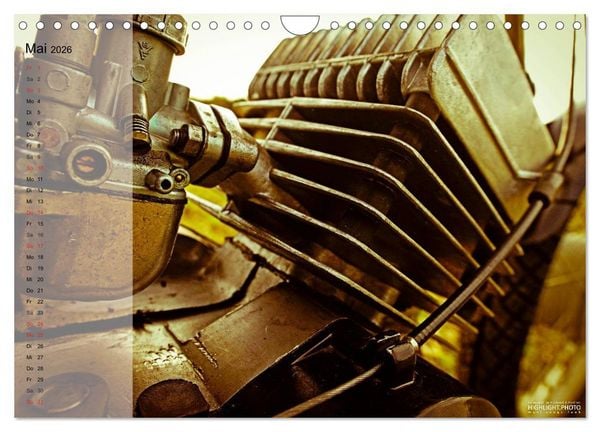 Produktbild: Simson S51 (Wandkalender 2026 DIN A4 quer), CALVENDO Monatskalender