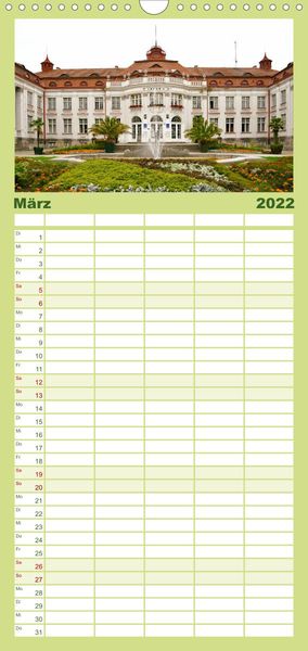 Produktbild: Familienplaner Kurort Karlsbad (Wandkalender 2022 , 21 cm x 45 cm, hoch)