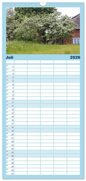 Produktbild: Familienplaner 2026 - B&auml;ume, der Atem der Natur mit 5 Spalten (Wandkalender, 21 x 45 cm) CALVENDO