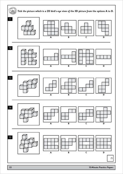 Produktbild: 11+ 15-Minute Practice Papers for the CEM Test Ages 10-11