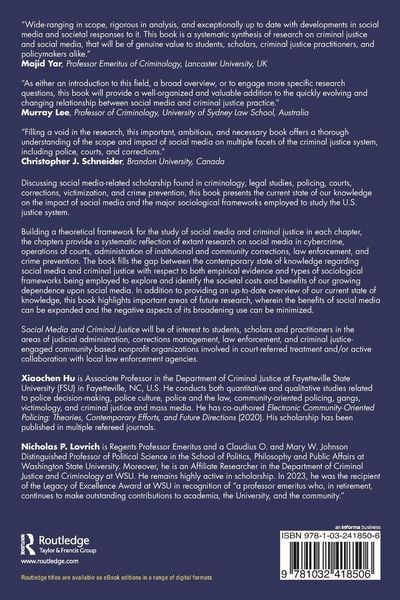 Produktbild: Social Media and Criminal Justice