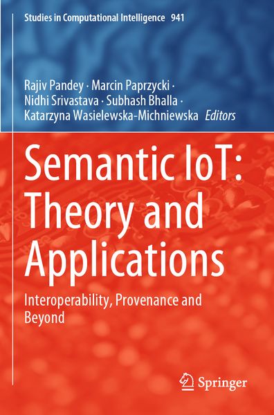 Produktbild: Semantic IoT: Theory and Applications