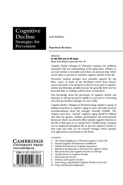 Produktbild: Cognitive Decline
