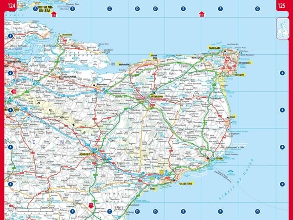 Produktbild: Freytag & berndt Autoatlas Gro&szlig;britannien - Nordirland 1:200.000
