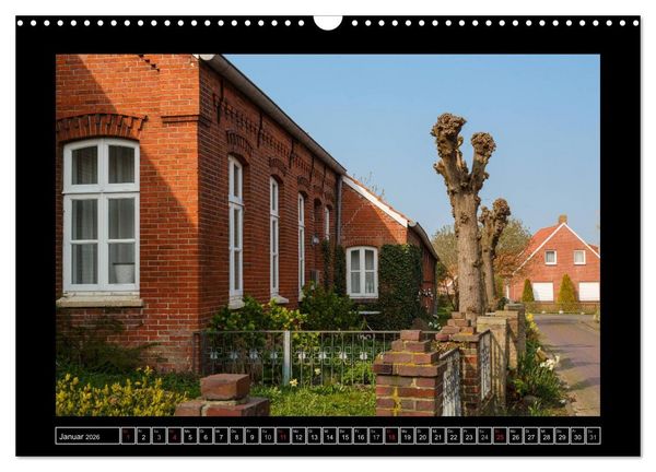 Produktbild: Rysum - Warfendorf in Ostfriesland (Wandkalender 2026 DIN A3 quer), CALVENDO Monatskalender