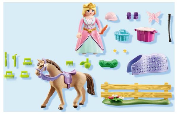 Produktbild: Playmobil® Princess Magic Prinzessin mit Pferd 71801