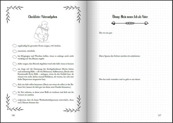 Produktbild: Wochenbett - &Uuml;berlebenshandbuch, Tagebuch und Anker f&uuml;r die ersten Wochen nach der Geburt