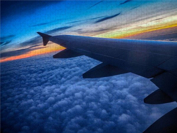 Produktbild: CALVENDO Puzzle &Uuml;ber den Wolken 1000 Teile Lege-Gr&ouml;&szlig;e 640 x 480 cm Foto-Puzzle Bild von Walter J. Richtsteig