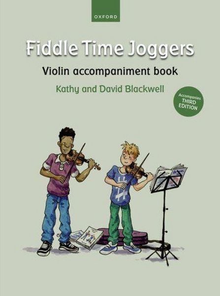 Produktbild: Fiddle Time Joggers Violin Accompaniment Book (for Third Edition)