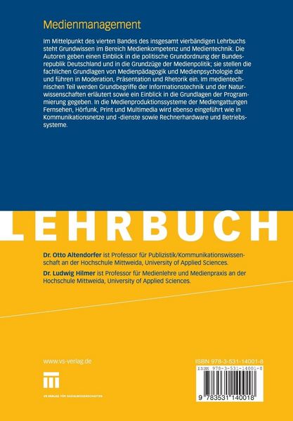 Produktbild: Medienmanagement