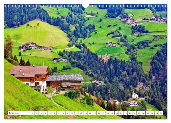 Produktbild: S&uuml;dtirol, das Ultental Traumhafte Landschaften (Wandkalender 2027 DIN A3 quer), CALVENDO Monatskalender