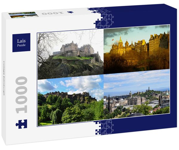 Produktbild: Lais Puzzle Collage Edinburgh 1000 Teile